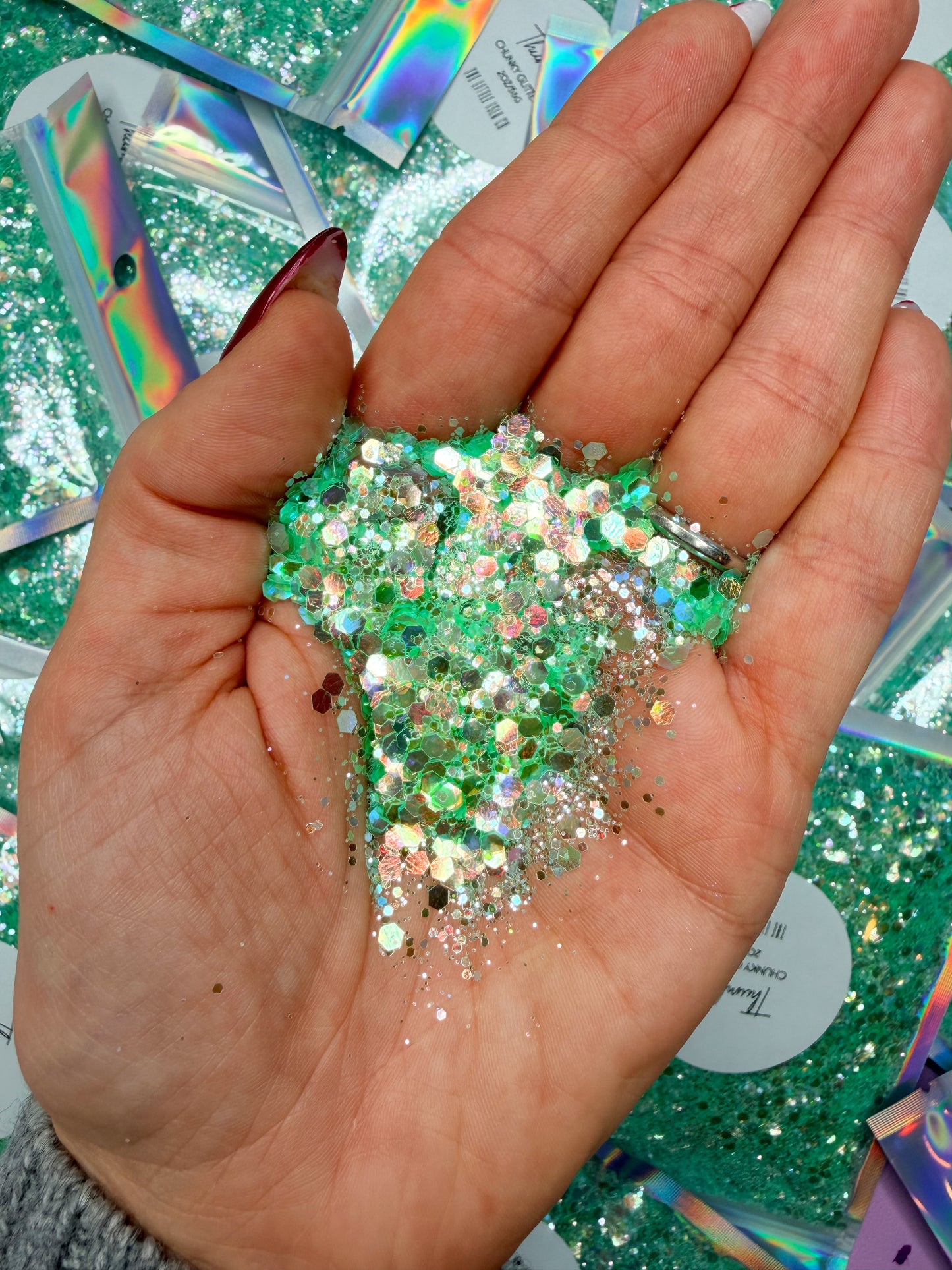 Thumbelina - Chunky Glitter Mix - 2oz/56g Pack
