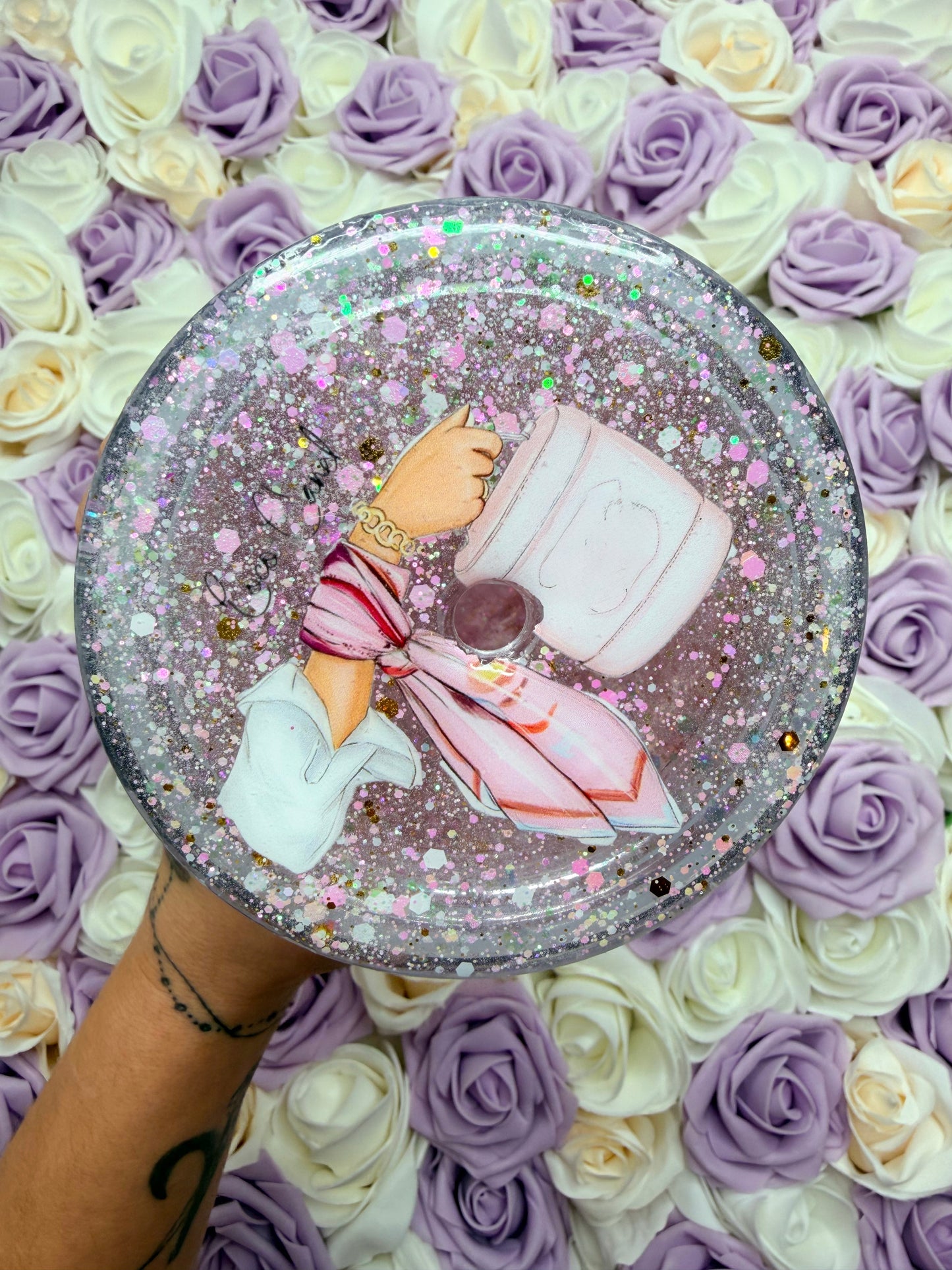 Inspired 24oz Snowglobe Tumbler