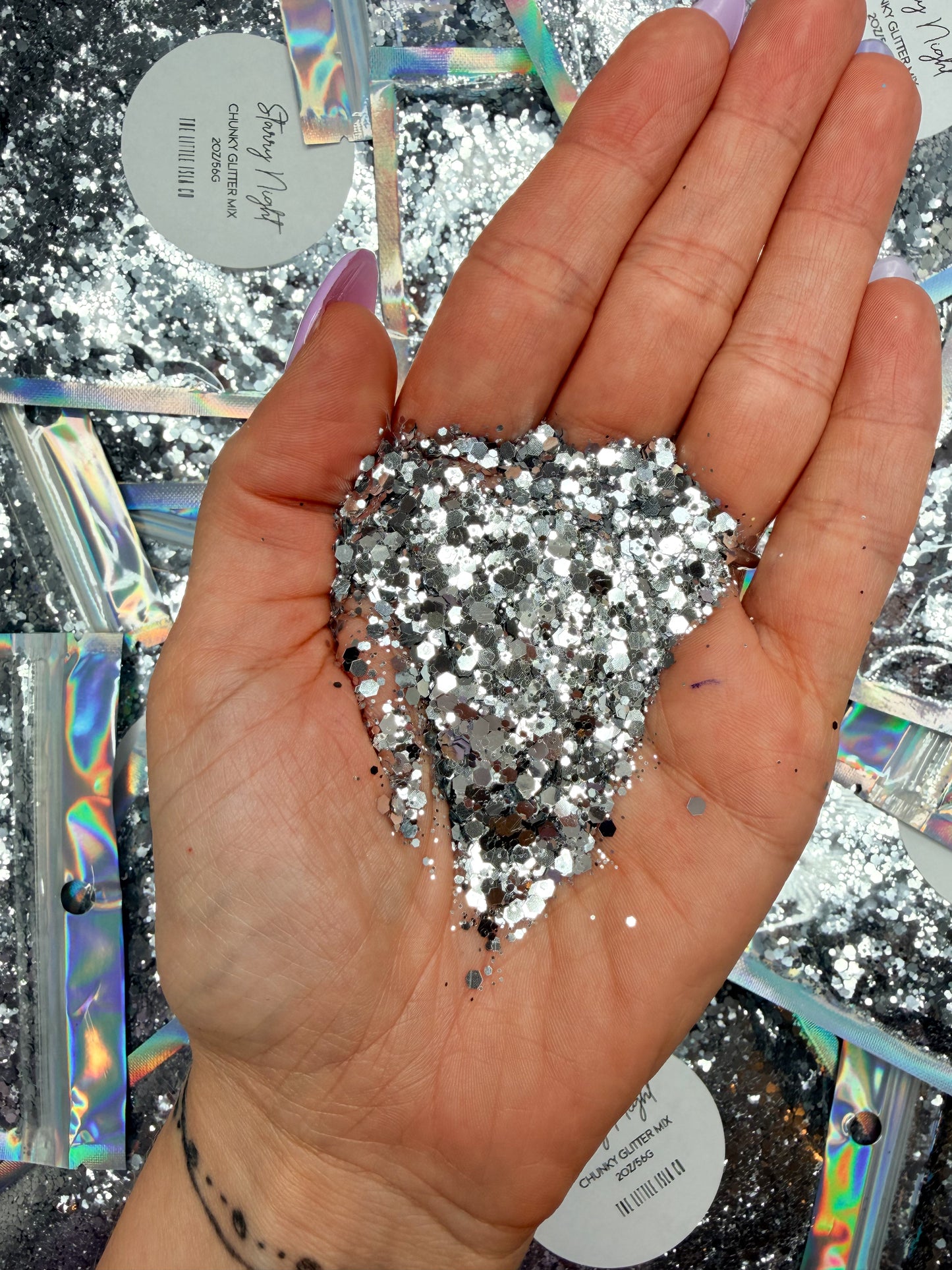 Starry Night - Chunky Glitter Mix - 2oz/56g Pack