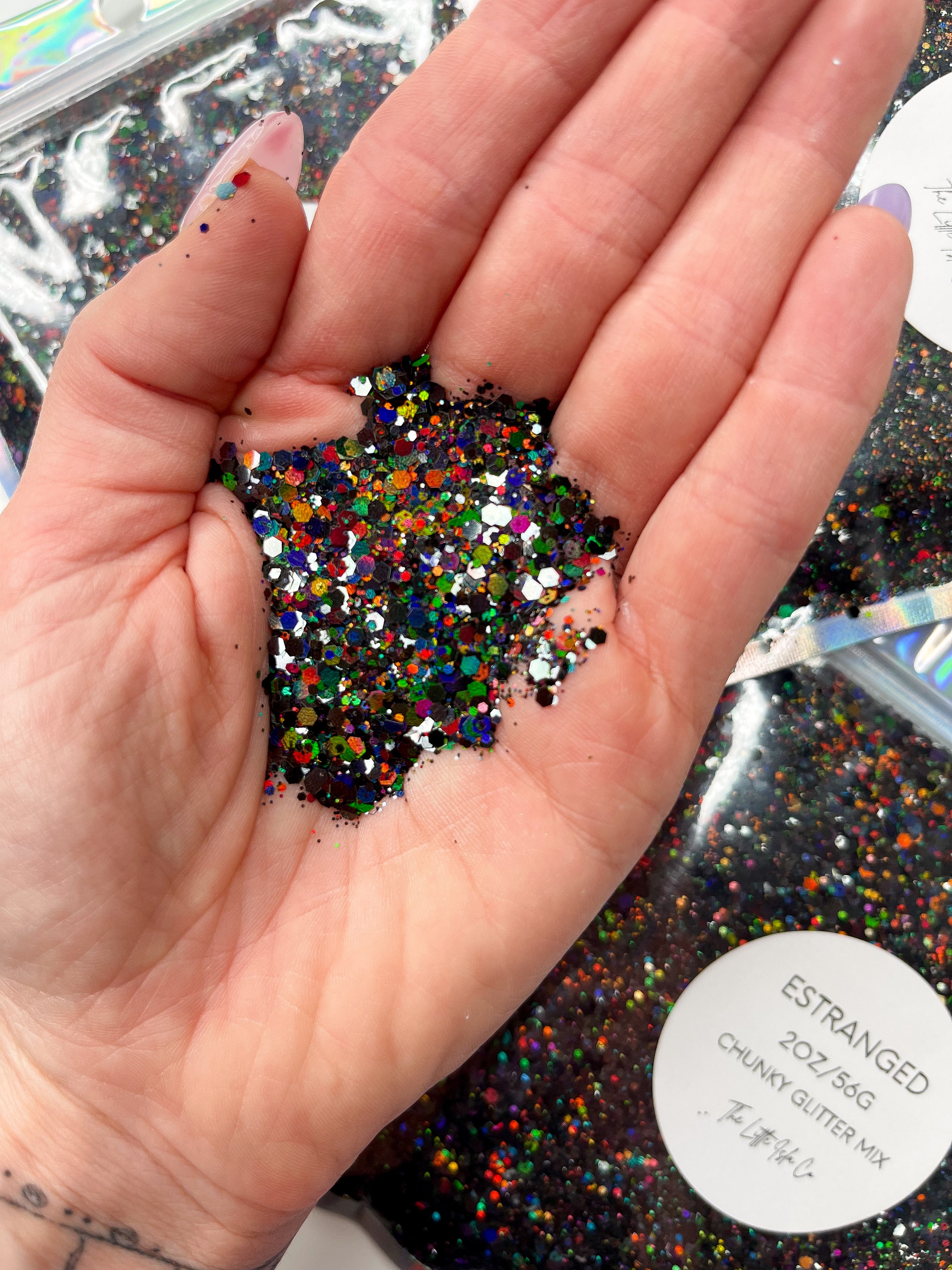 Estranged - Chunky Glitter Mix - 2oz/56g Pack