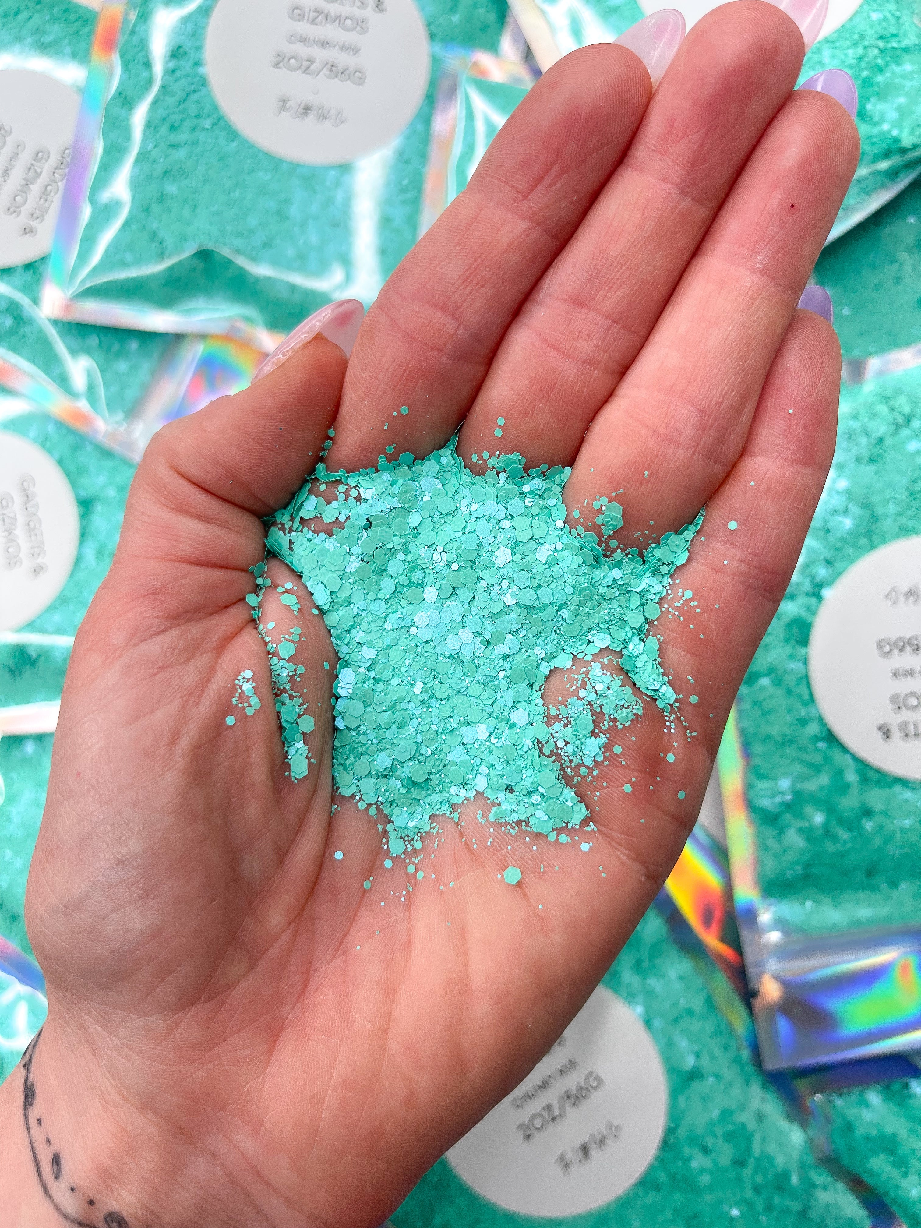 Gadgets & Gizmos - Chunky Glitter Mix - 2oz/56g Pack