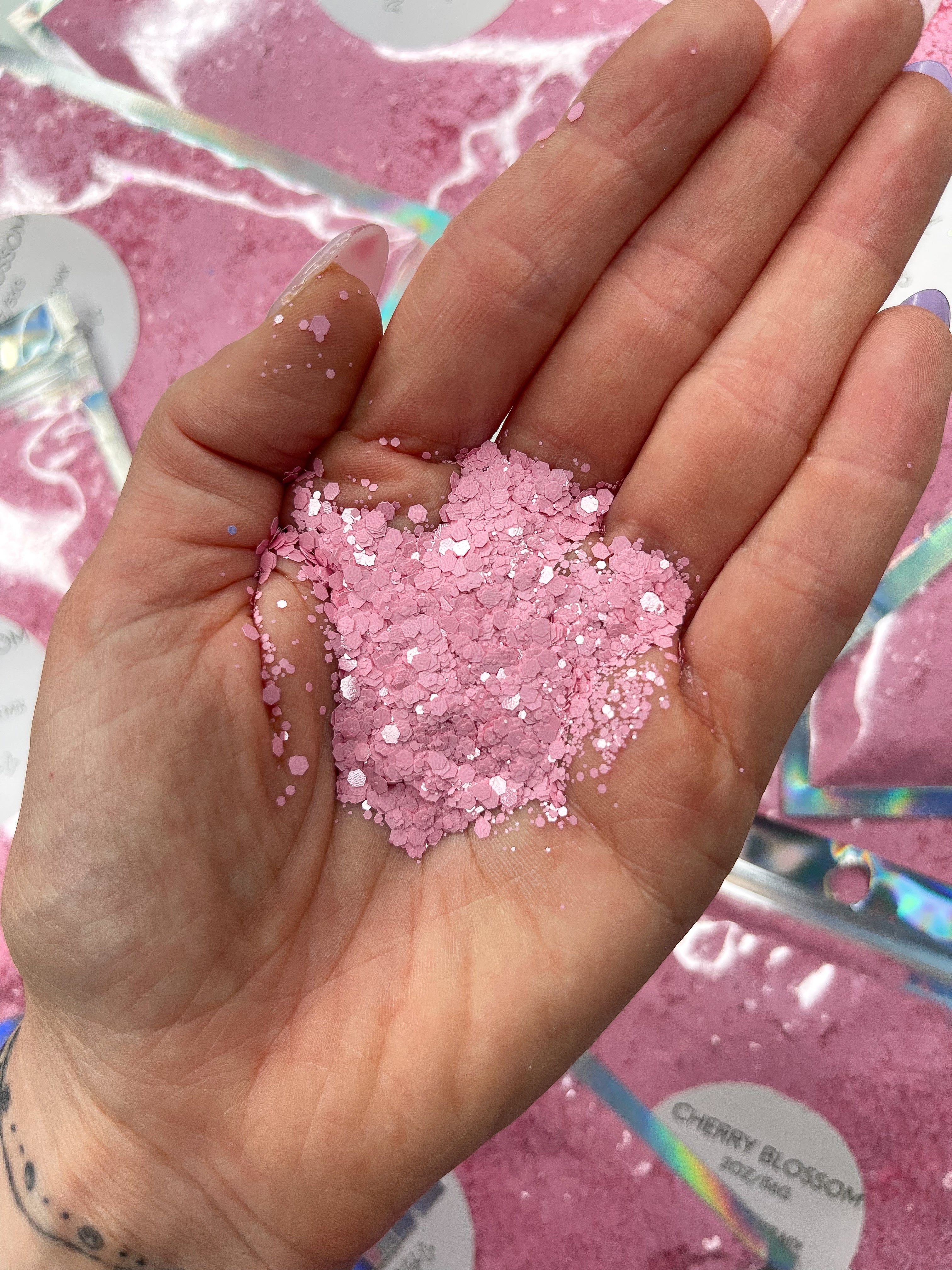 Cherry Blossom - Chunky Glitter Mix - 2oz/56g