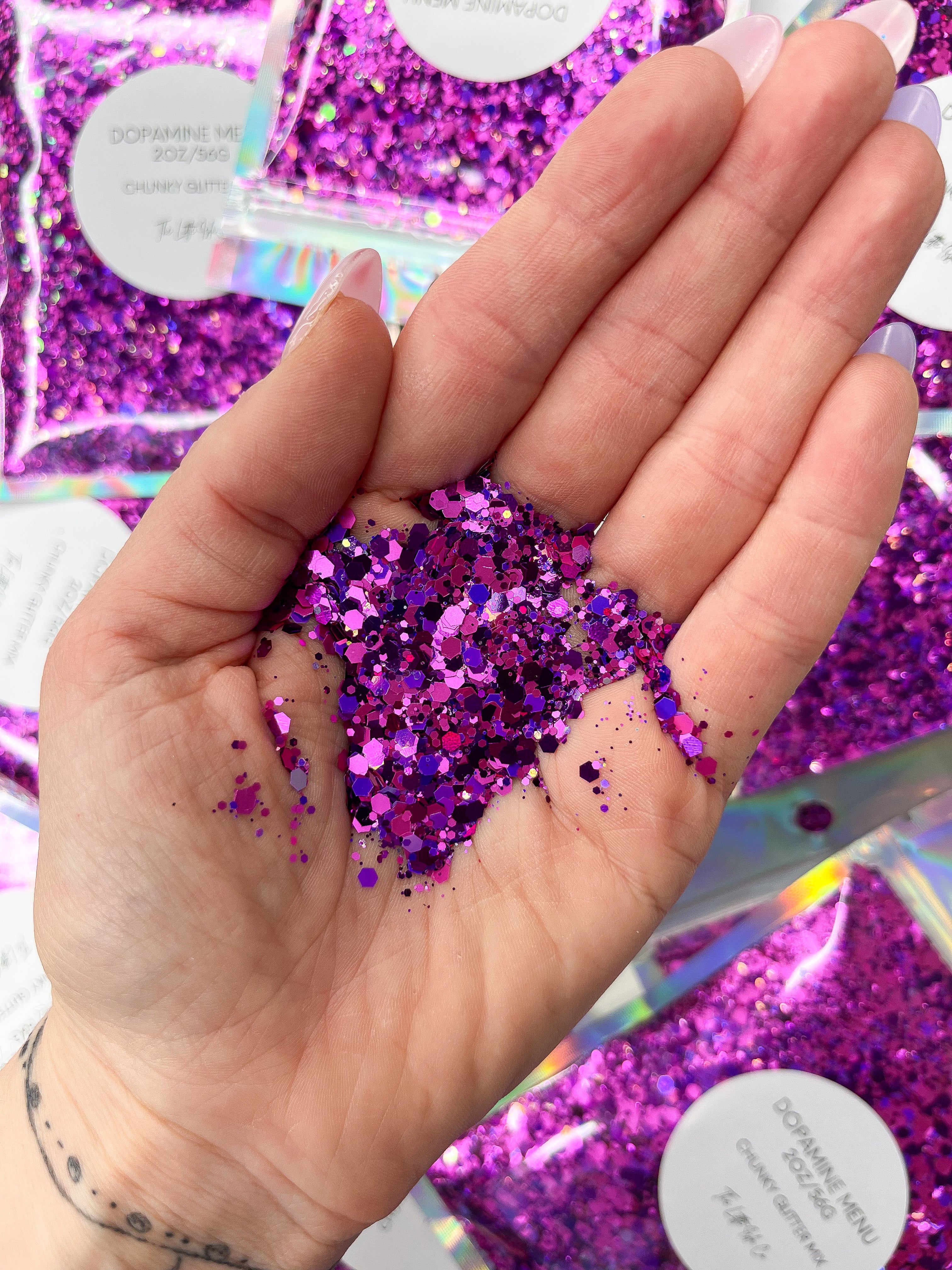 Dopamine Menu - Chunky Glitter Mix - 2oz/56g Pack