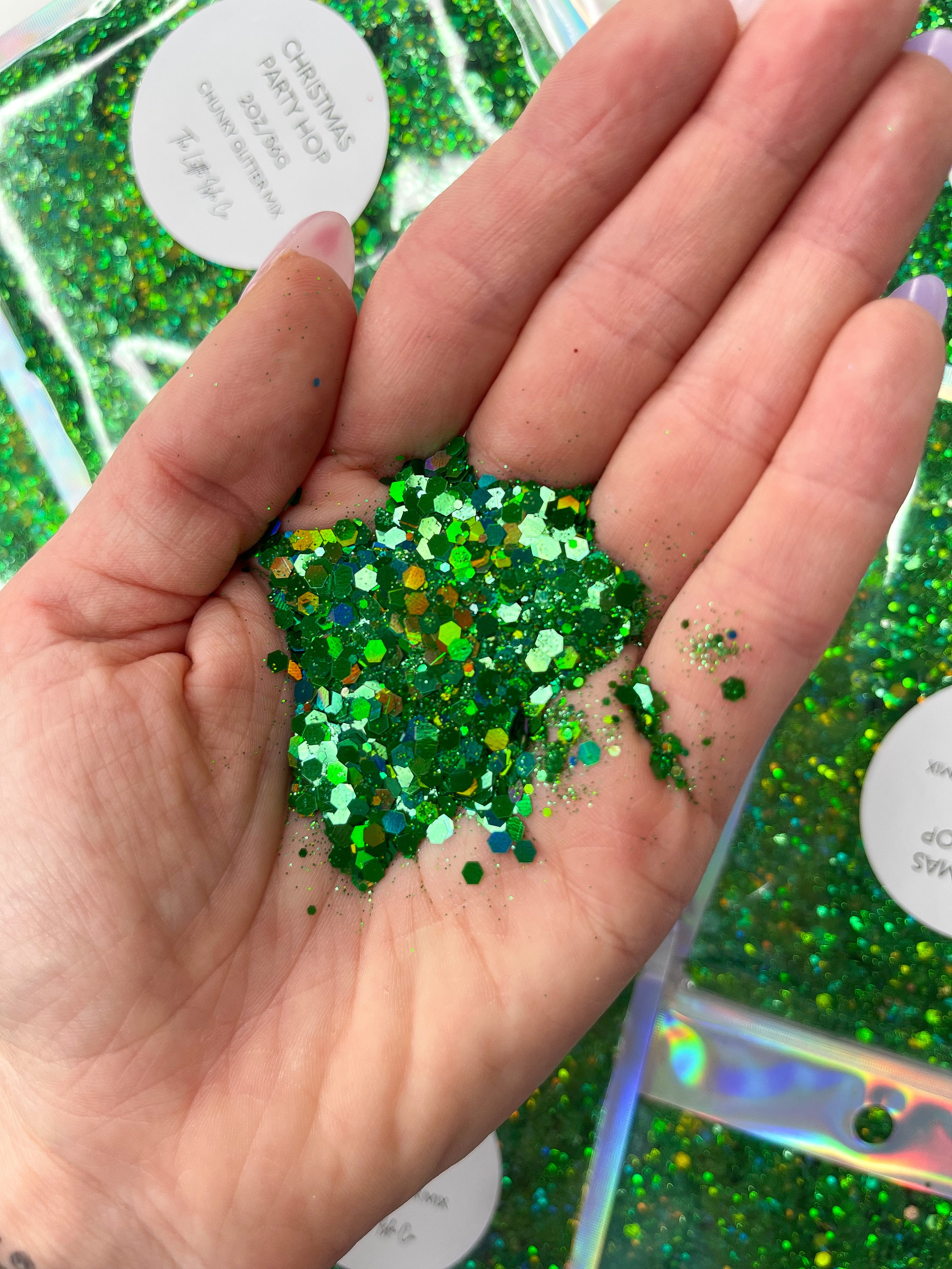 Christmas Party Hop - Chunky Glitter Mix - 2oz/56g Pack