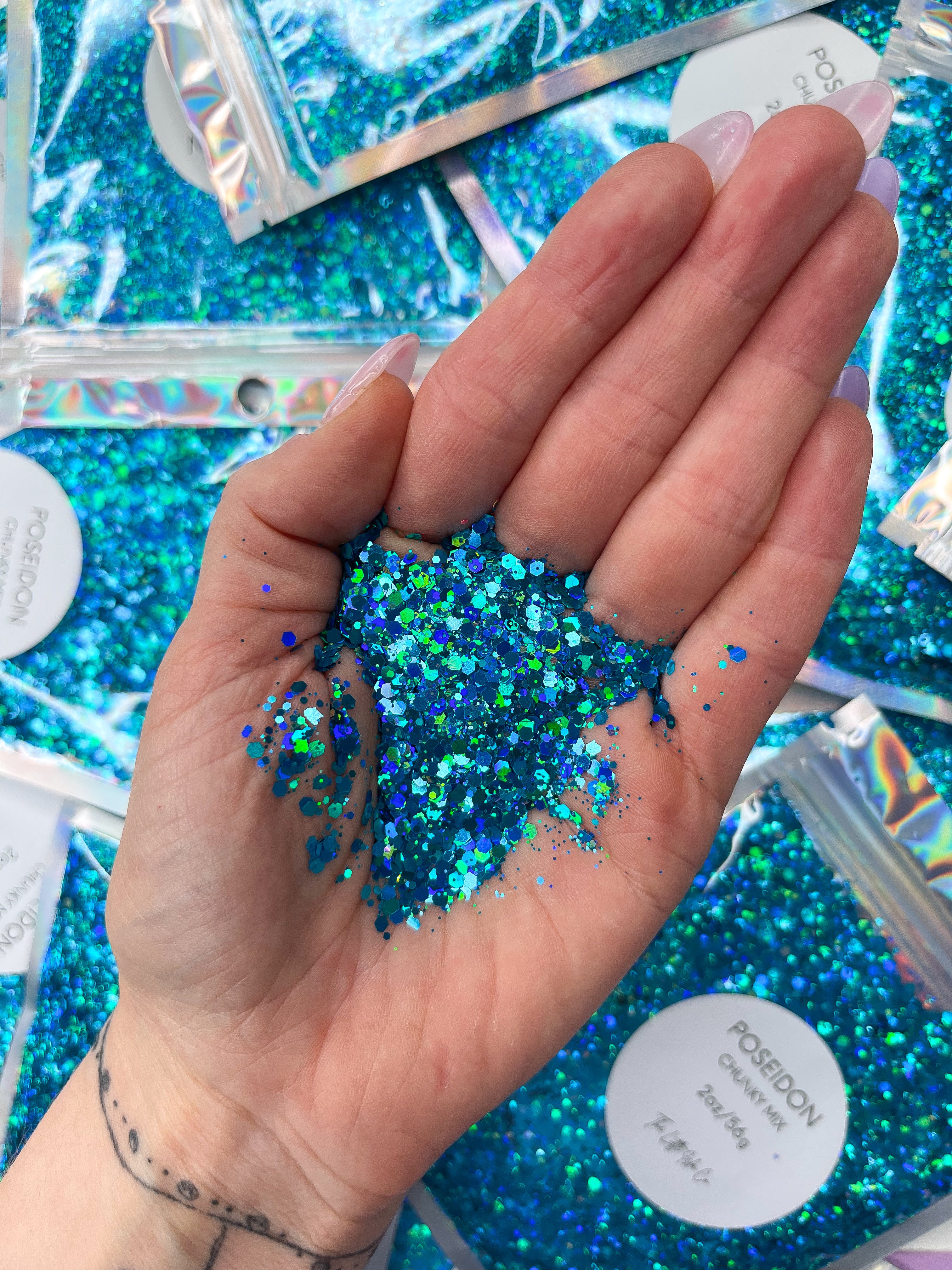 Poseidon - Chunky Glitter Mix - 2oz/56g