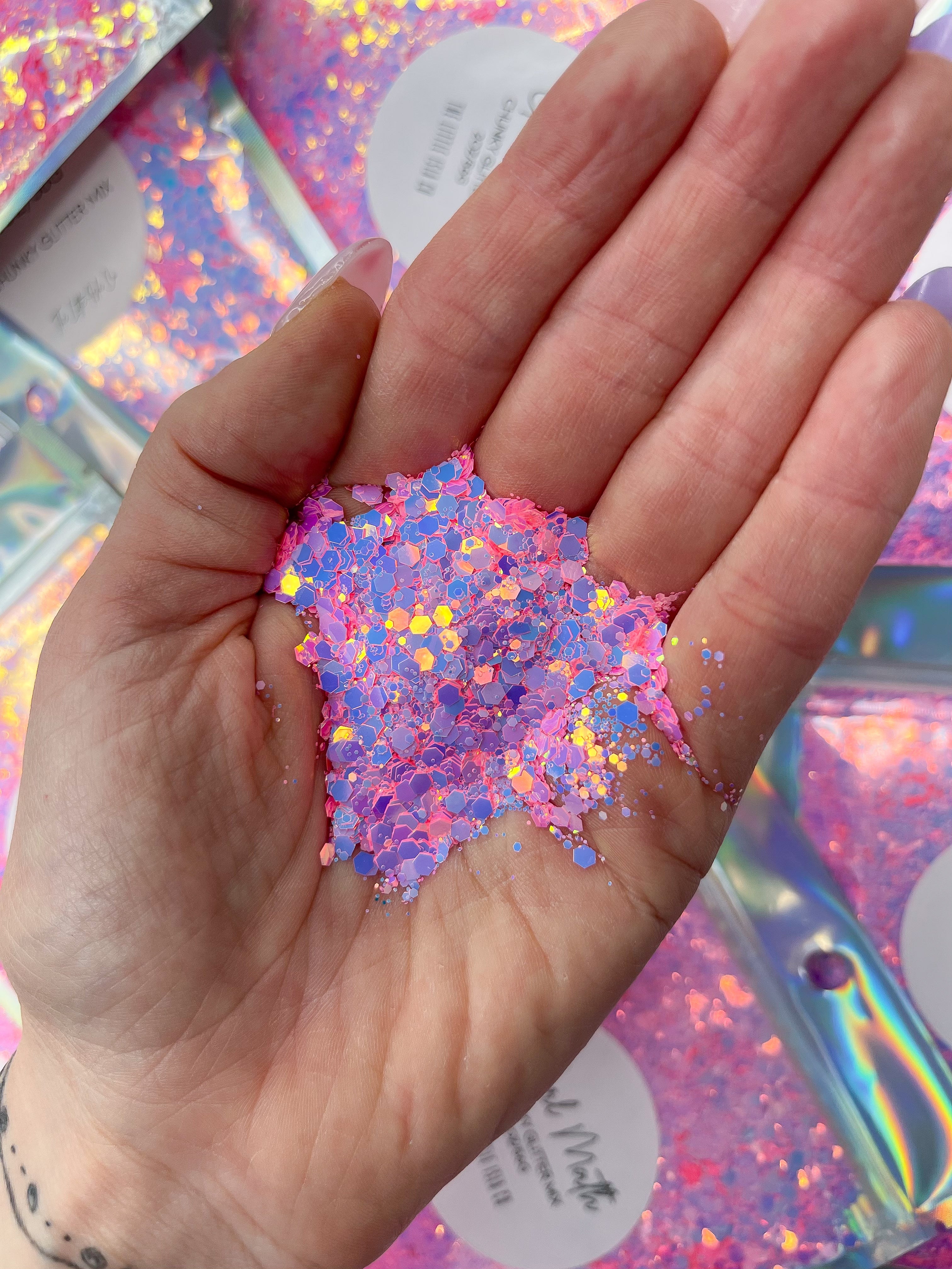 Girl Math - Chunky Glitter Mix - 2oz/56g Pack