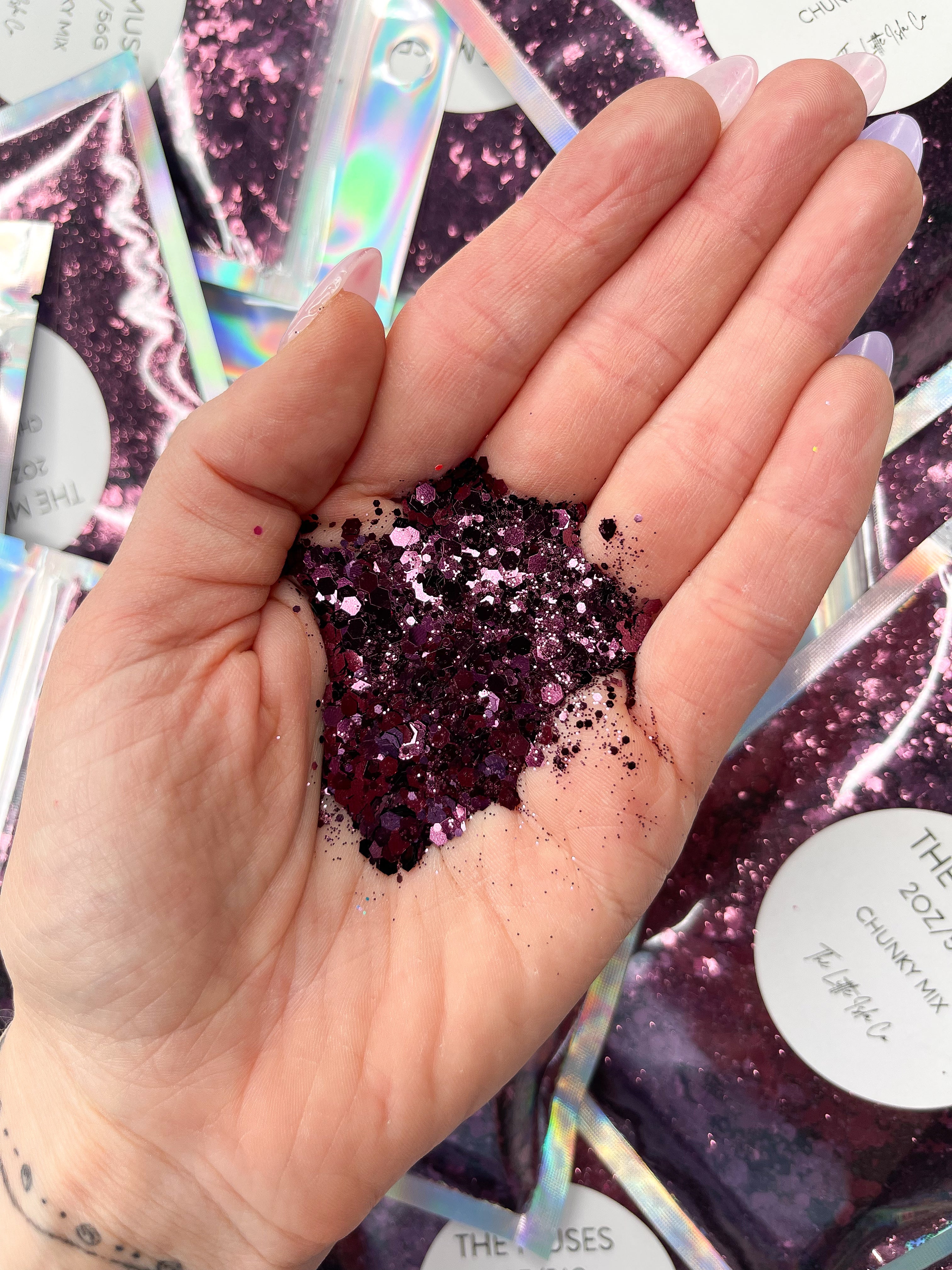 The Muses - Chunky Glitter Mix - 2oz/56g Pack