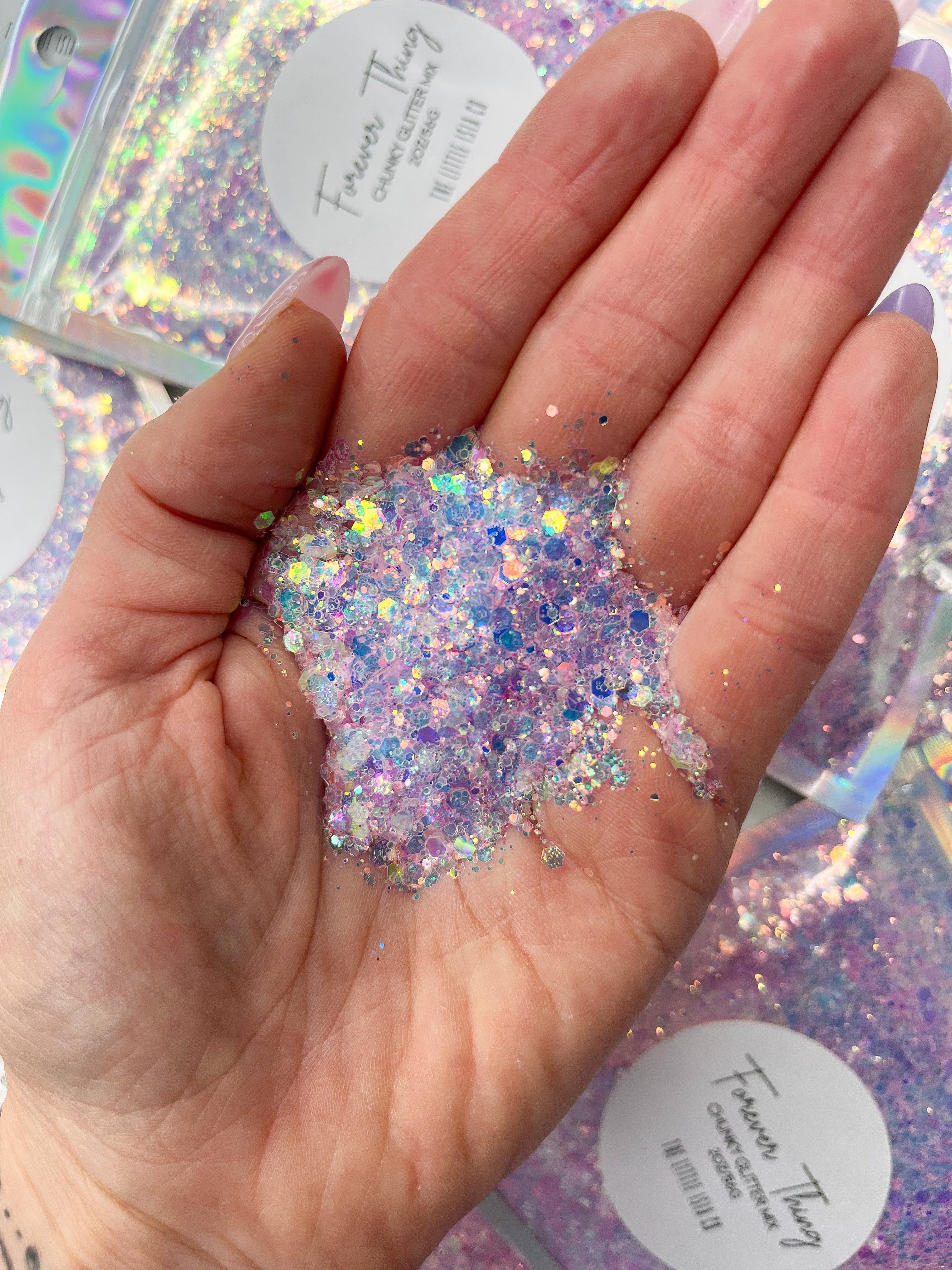 Forever Thing - Opalite Chunky Glitter Mix - 2oz/56g Pack
