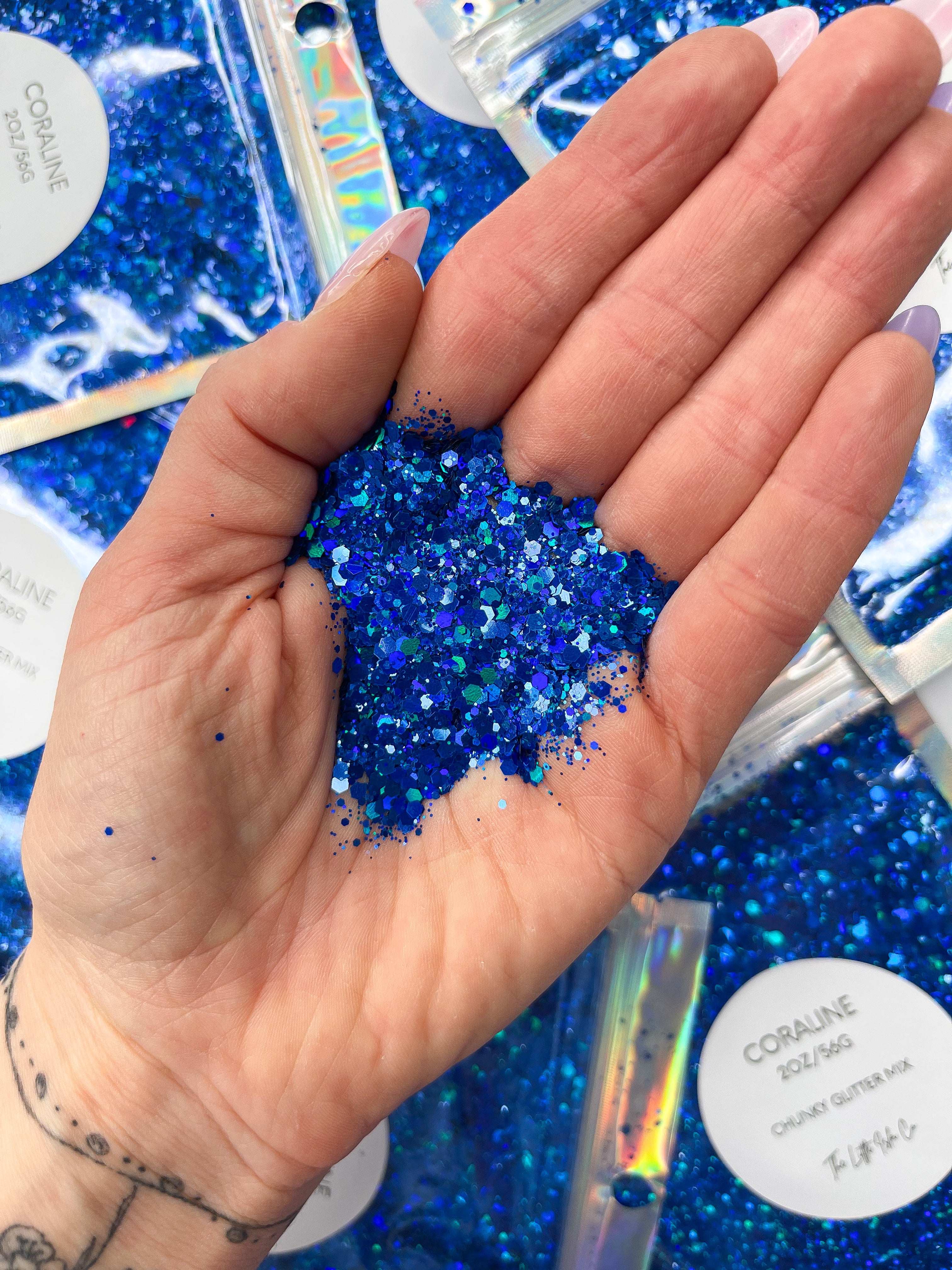 Coraline - Chunky Glitter Mix - 2oz/56g