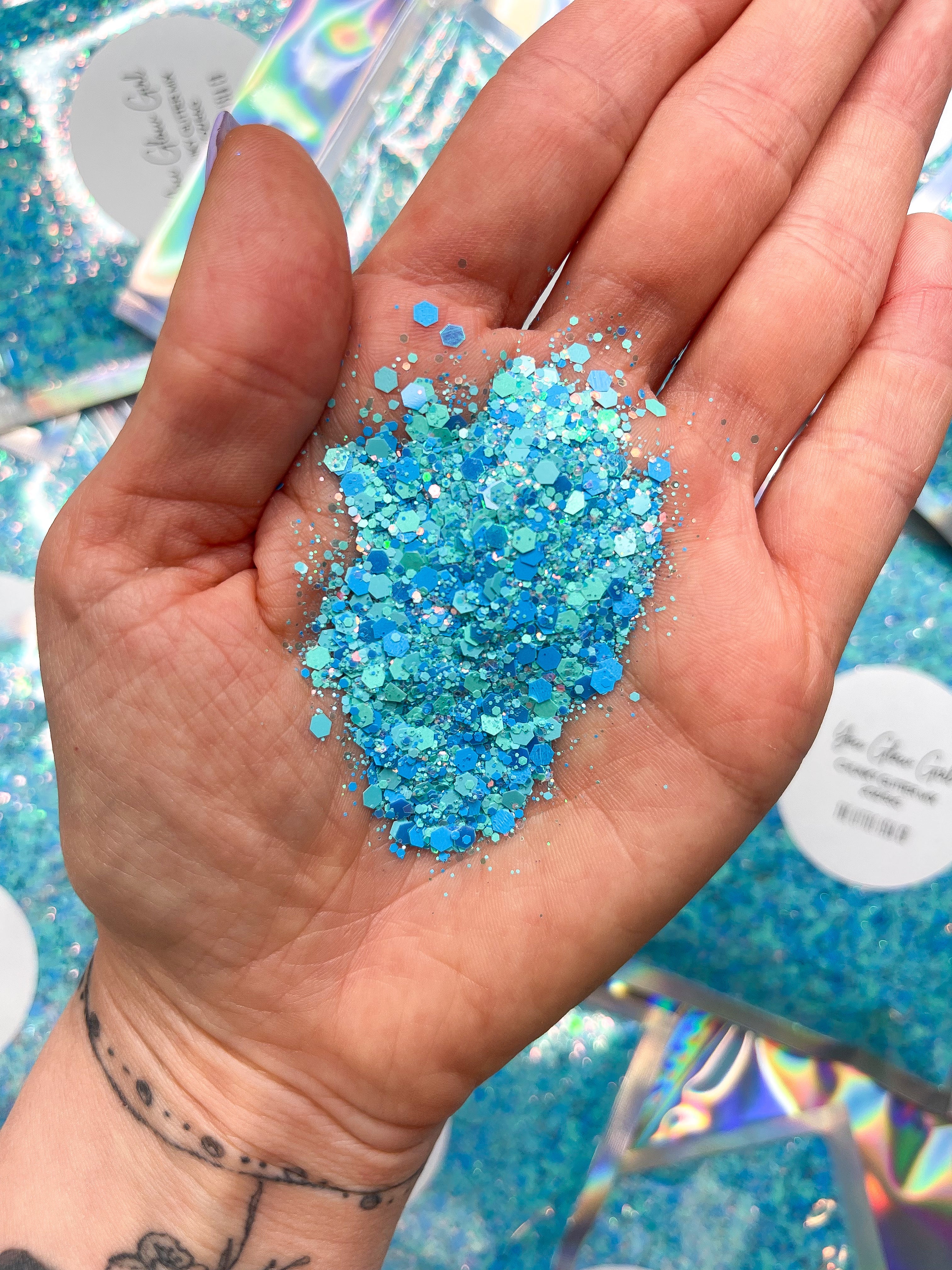 You Glow Girl - GLOW Chunky Glitter Mix - 2oz/56g Pack