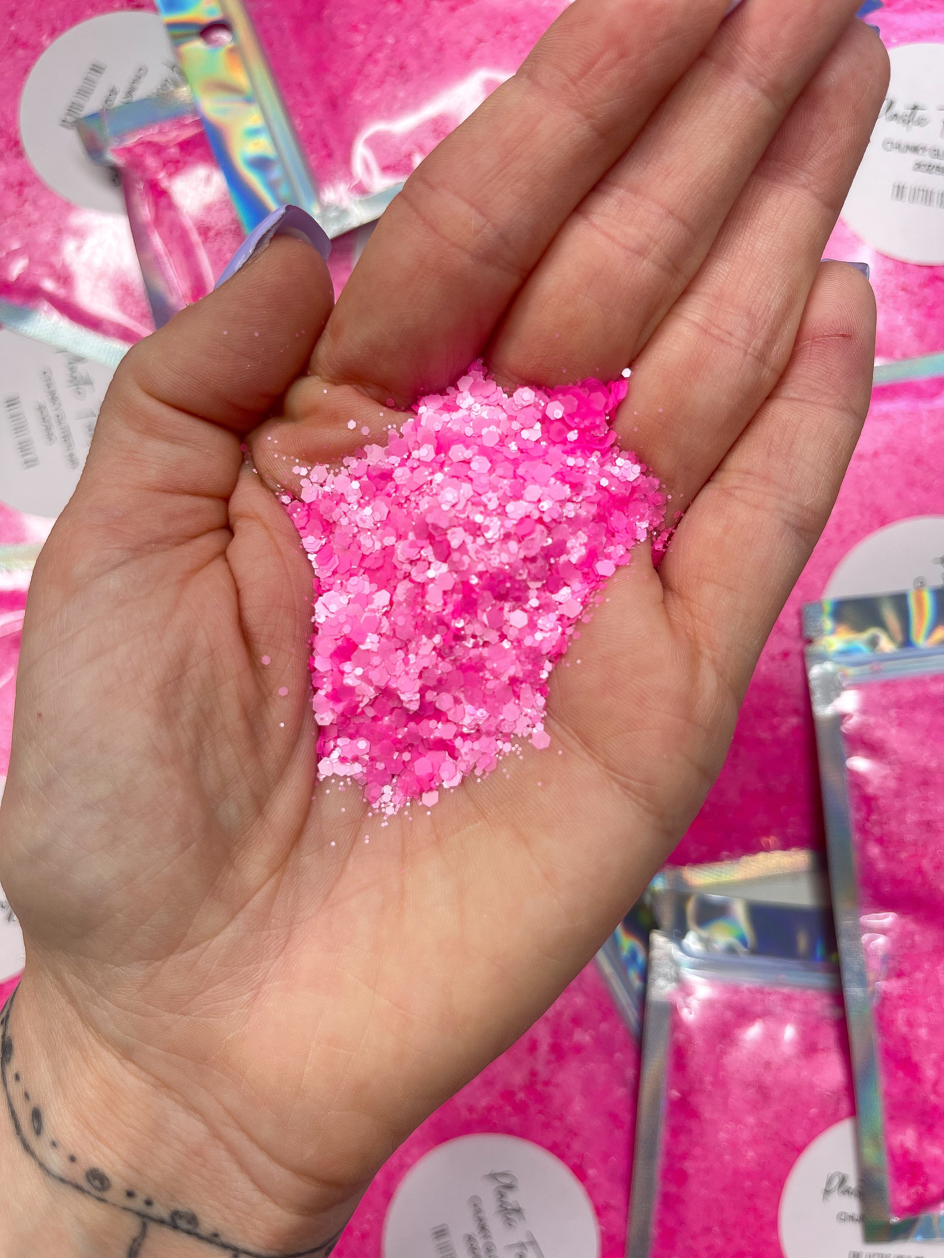 Plastic Fantastic - Chunky Glitter Mix - 2oz/56g Pack