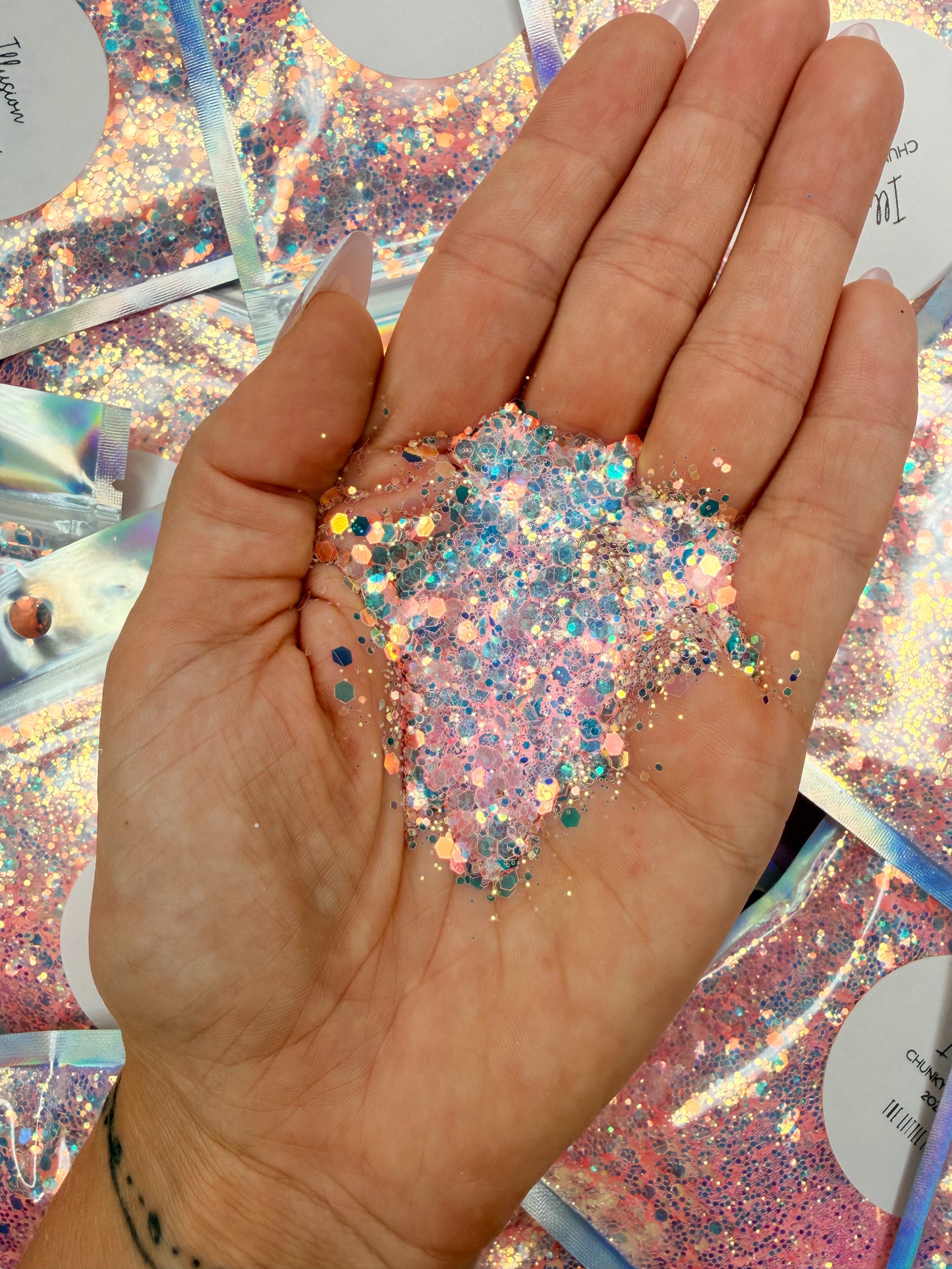 DISCONTINUED Illusion - Chunky Glitter Mix - 2oz/56g Pack