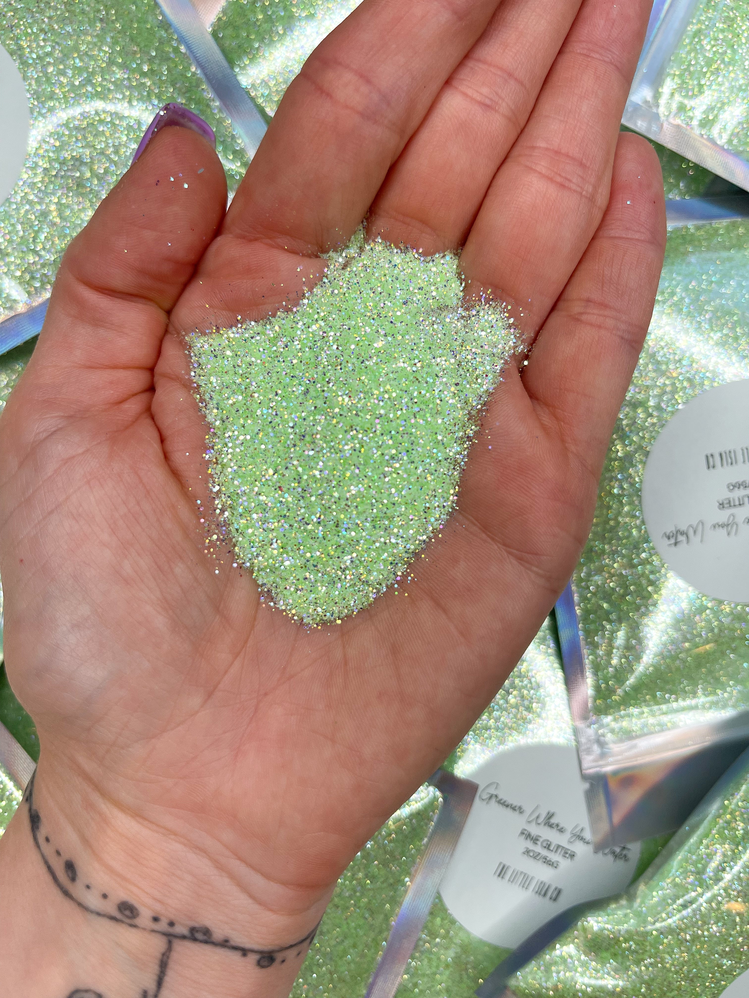 Greener Where You Water - Fine Glitter - 2oz/56g Pack