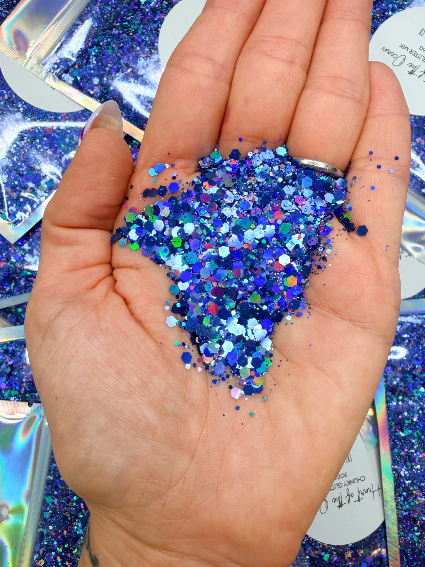 Heart of the Ocean - Chunky Glitter Mix - 2oz/56g Pack