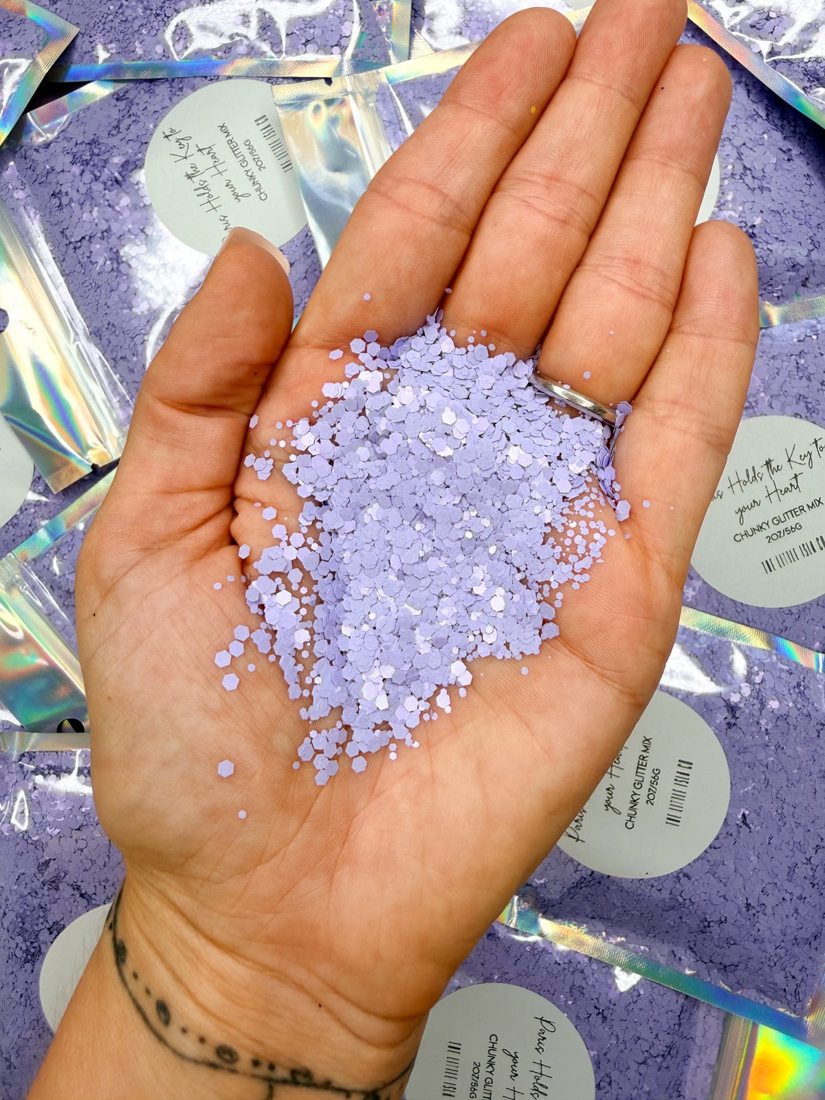 Paris Holds the Key to your Heart - Chunky Glitter Mix - 2oz/56g Pack