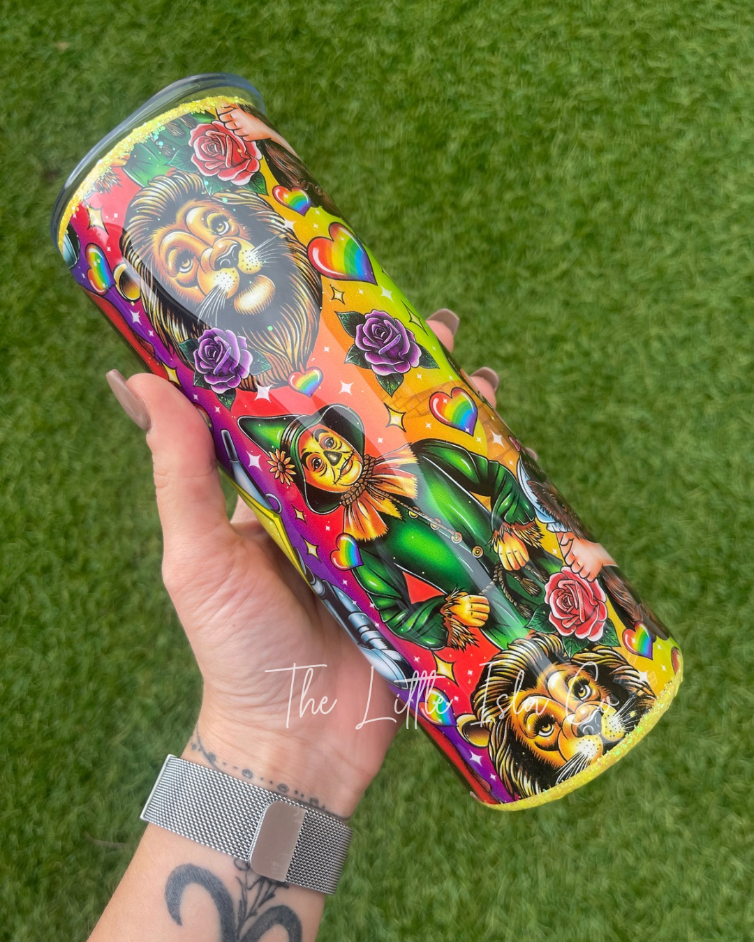 Dorothy & Friends Glitter Tumbler