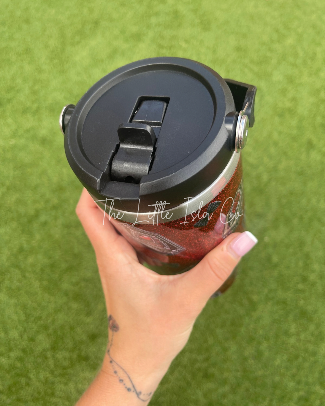 Sultry Coffins Glitter Tumbler - 30oz Dupe