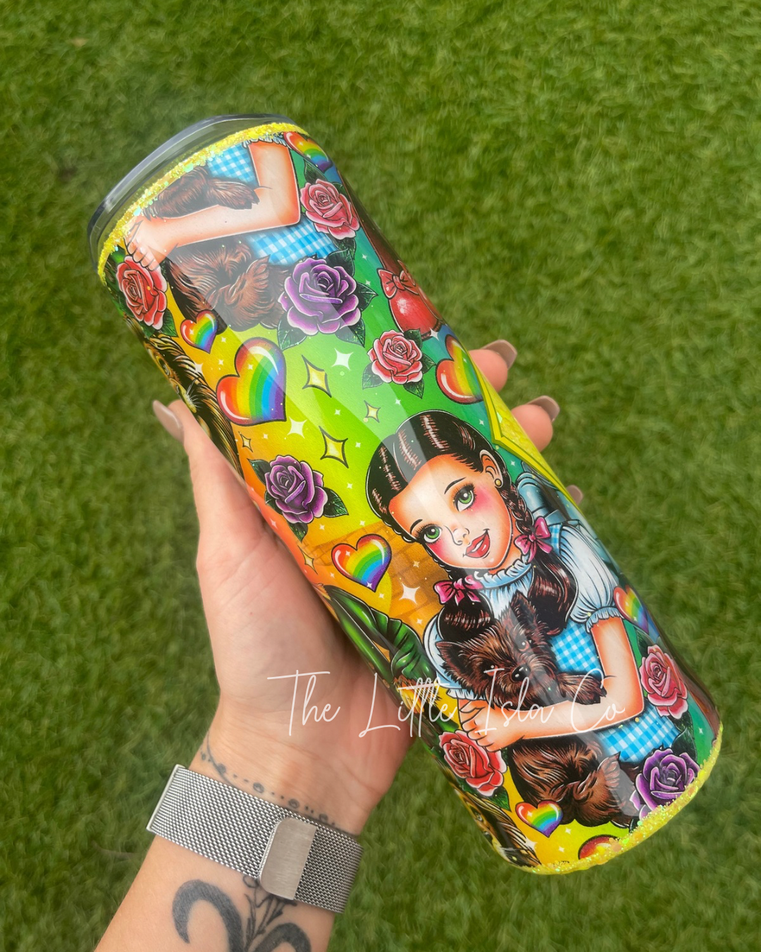 Dorothy & Friends Glitter Tumbler