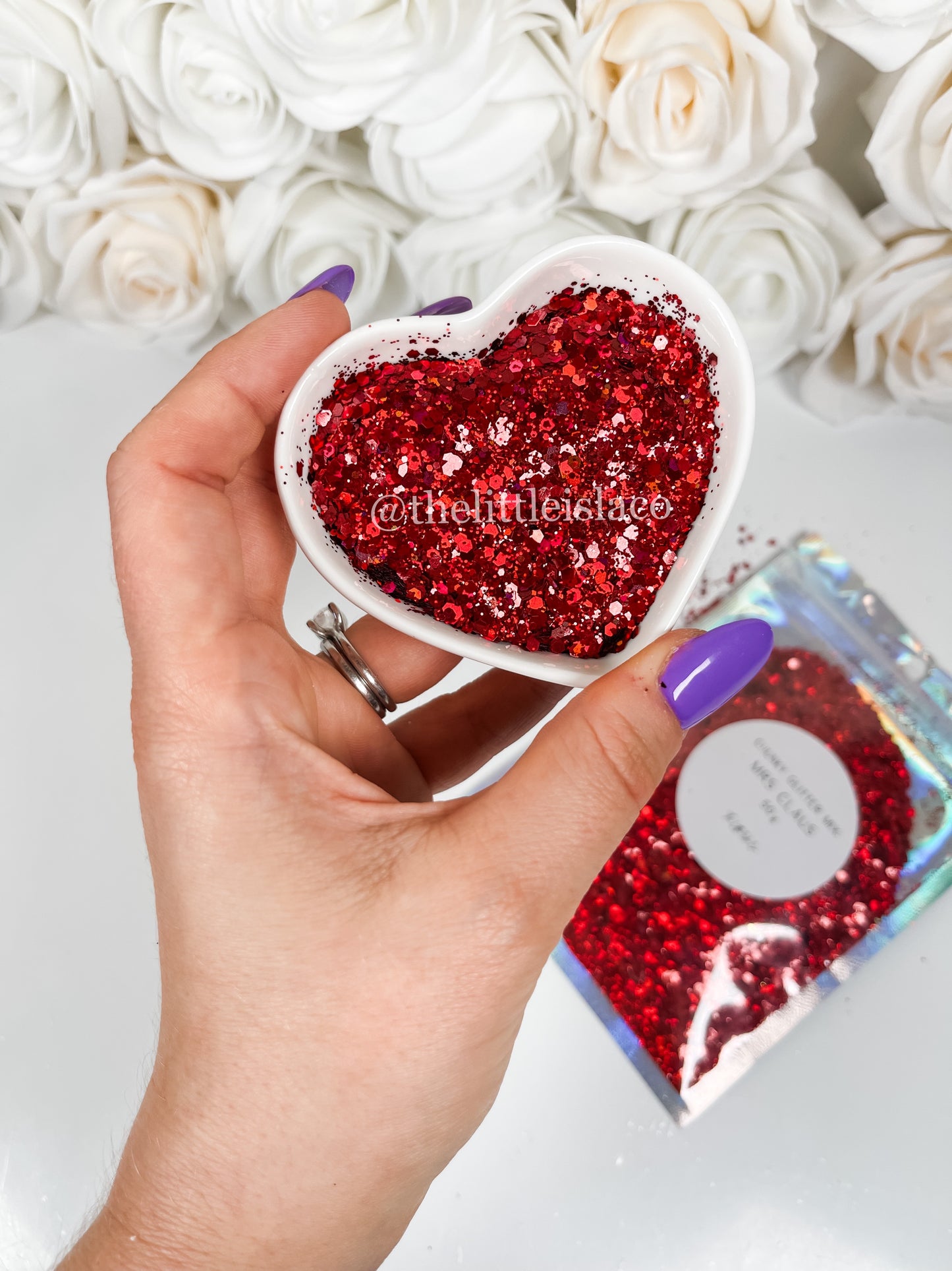 Mrs Claus - Chunky Glitter Mix - 2oz/56g Pack