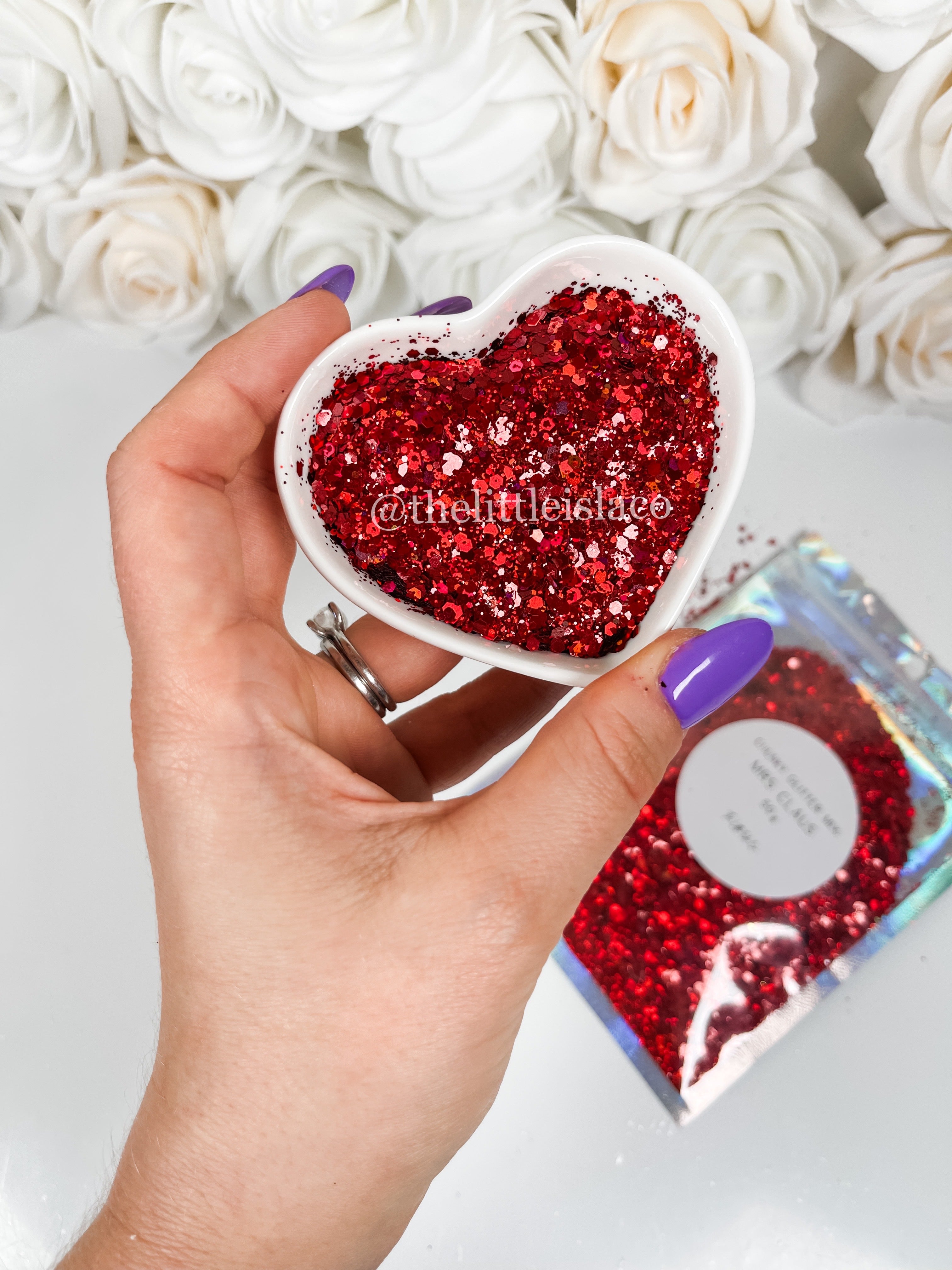 Mrs Claus - Chunky Glitter Mix - 2oz/56g Pack
