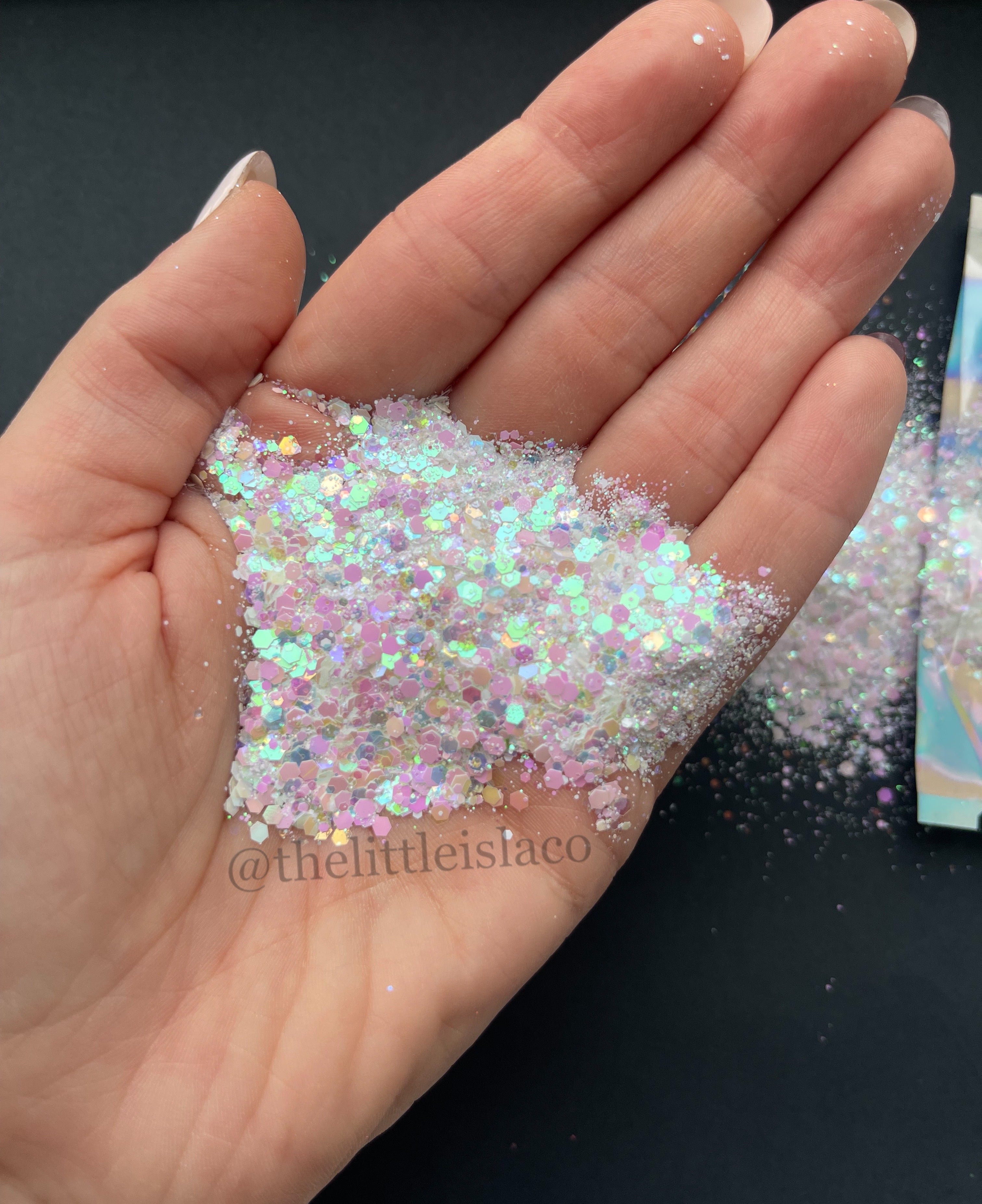 Crushed Opal - Chunky Glitter Mix - 2oz/56g Pack