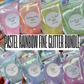 Pastel Rainbow Fine Glitter Bundle - 8x 2oz/56g Packs