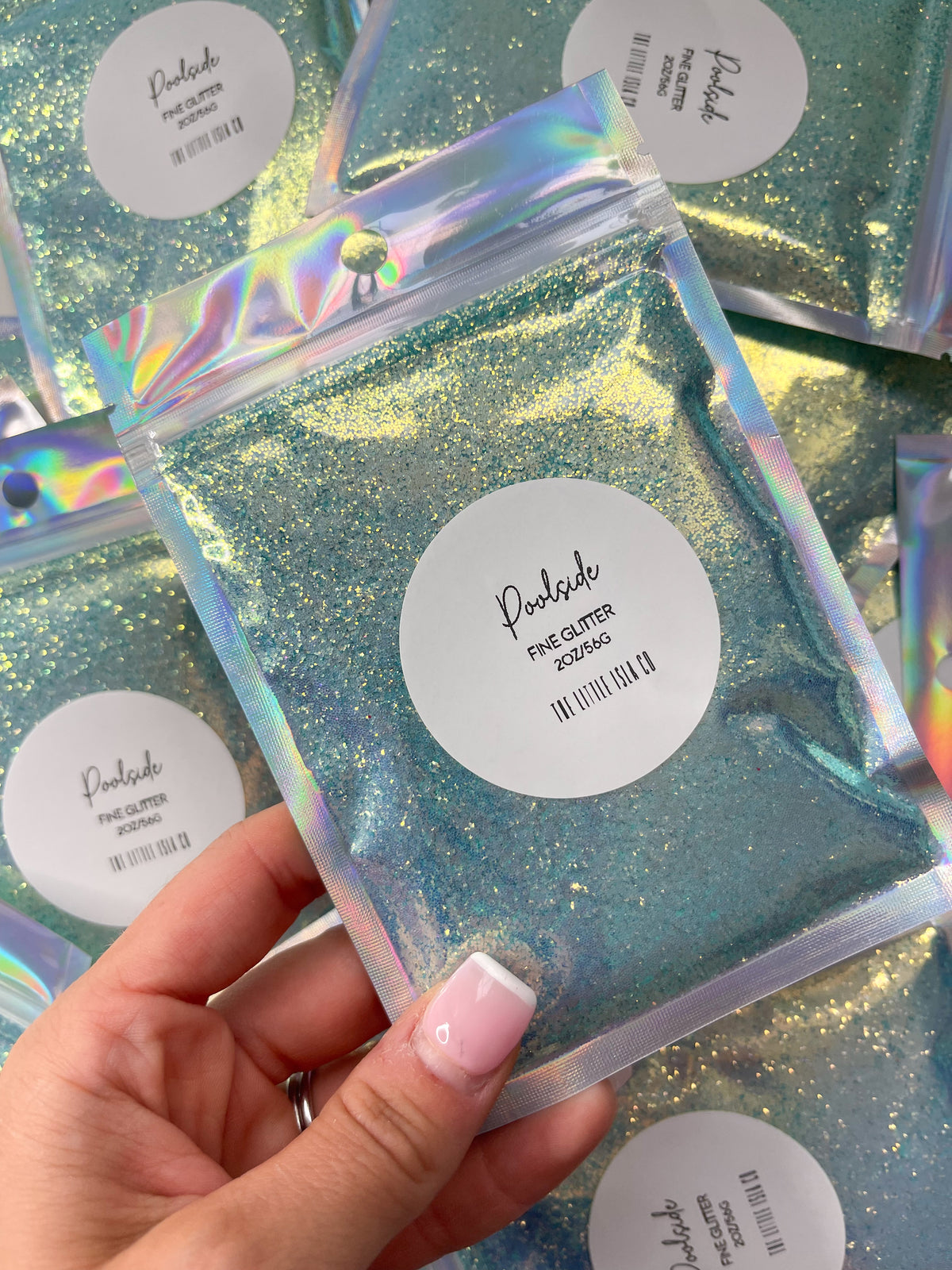 Opalescent Rainbow FINE Glitter Bundle - 12x 2oz/56g Packs