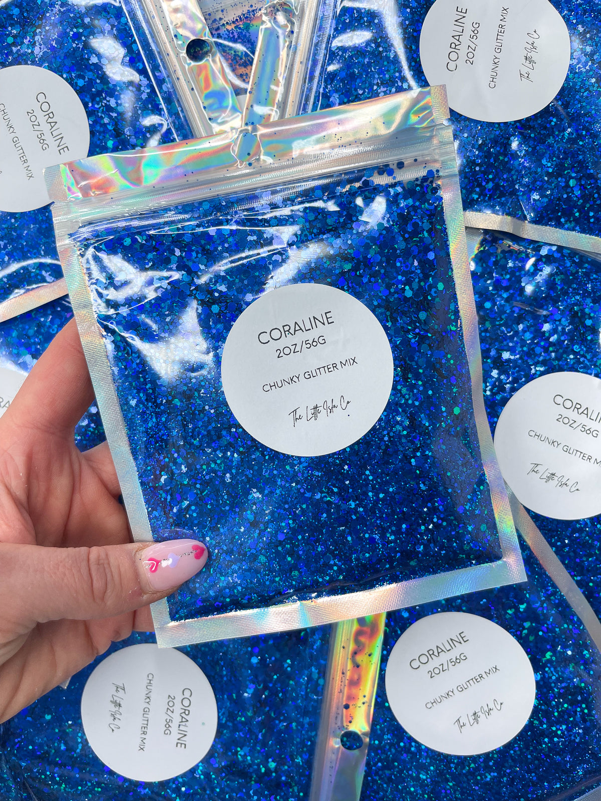 The Holographics Chunky Glitter Bundle - 10x 2oz/56g Packs