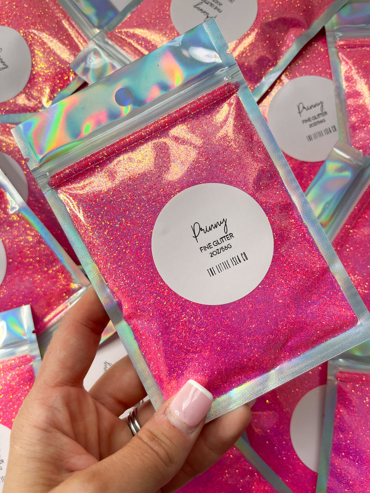 Opalescent Rainbow FINE Glitter Bundle - 12x 2oz/56g Packs