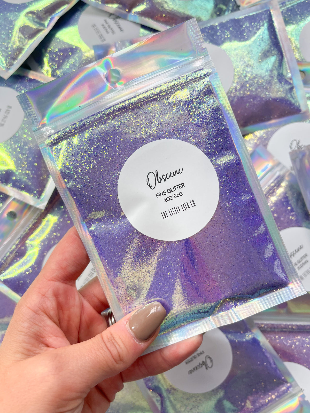Opalescent Rainbow FINE Glitter Bundle - 12x 2oz/56g Packs