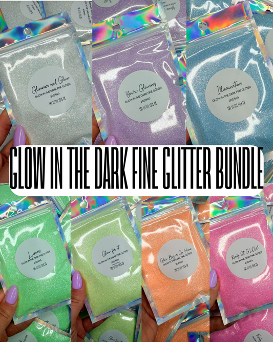 The GLOW Fine Glitter Bundle - 7x 2oz/56g Packs