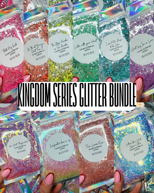 Kingdom Series Glitter Bundle - 10x 2oz/56g Pack
