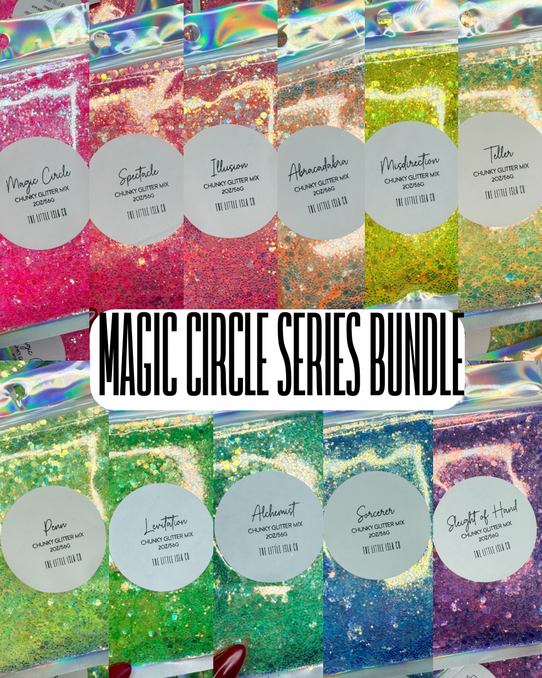The Magic Circle Series Glitter Bundle - 11x 2oz/56g Packs