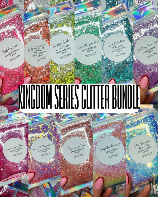 Kingdom Series Glitter Bundle - 11x 2oz/56g Pack