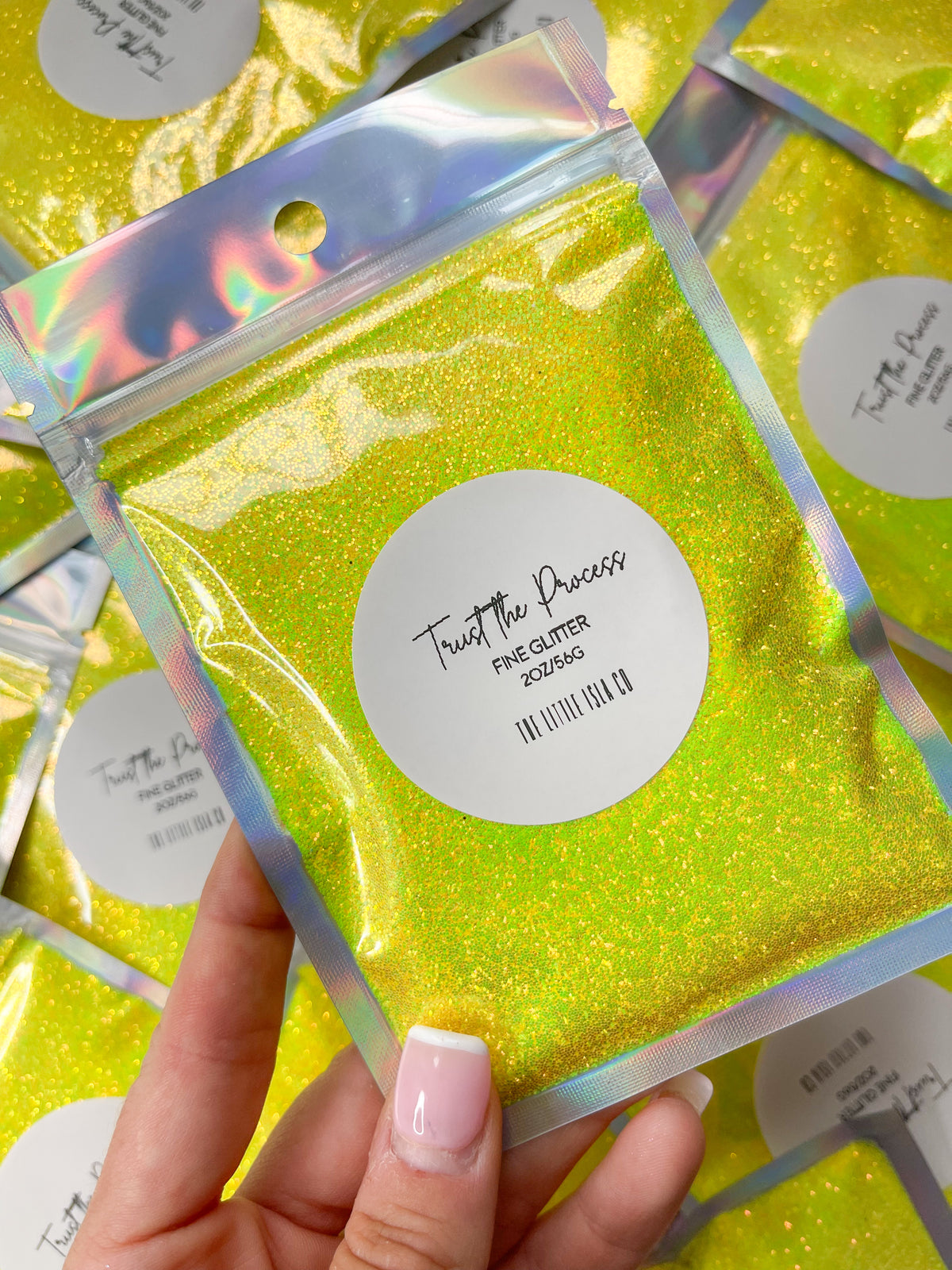 Opalescent Rainbow FINE Glitter Bundle - 12x 2oz/56g Packs