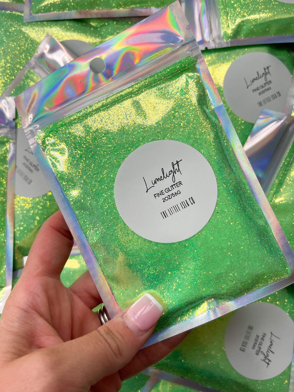 Opalescent Rainbow FINE Glitter Bundle - 12x 2oz/56g Packs