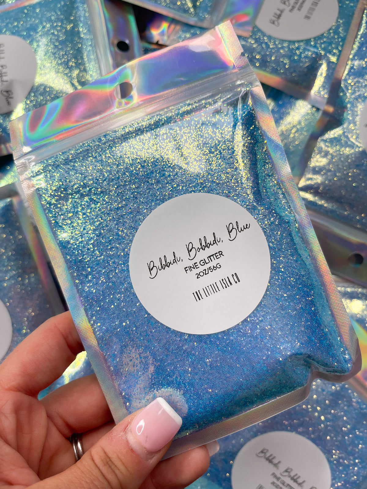 Opalescent Rainbow FINE Glitter Bundle - 12x 2oz/56g Packs