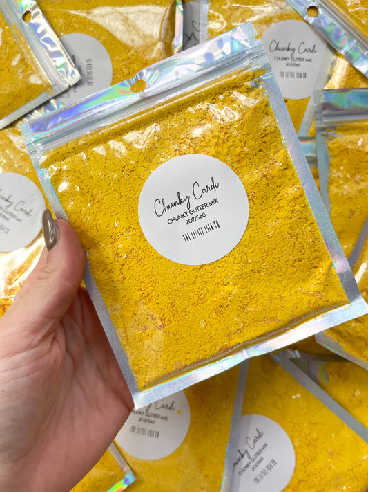 Chunky Cardi - Chunky Glitter Mix - 2oz/56g Pack