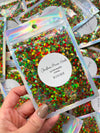 Christmas Mouse Heads Glitter Shapes - 1oz/28g Pack