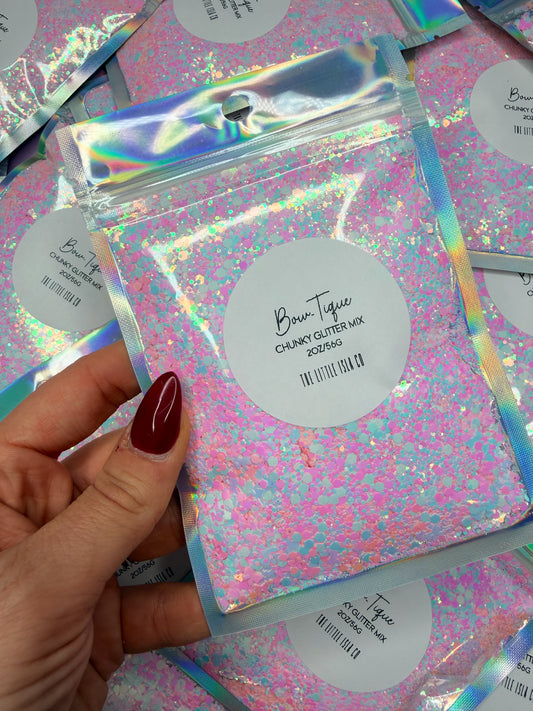Bow-tique - Chunky Glitter Mix - 2oz/56g Pack