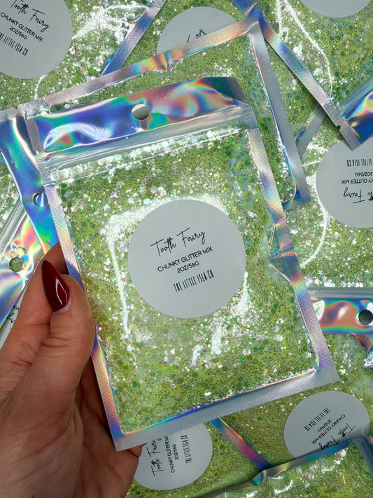 Tooth Fairy - Chunky Glitter Mix - 2oz/56g Pack