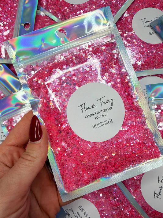 Flower Fairy - Chunky Glitter Mix - 2oz/56g Pack