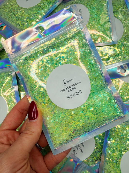 Penn - Chunky Glitter Mix - 2oz/56g Pack