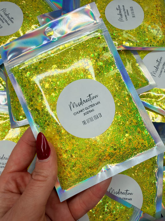 Misdirection - Chunky Glitter Mix - 2oz/56g Pack
