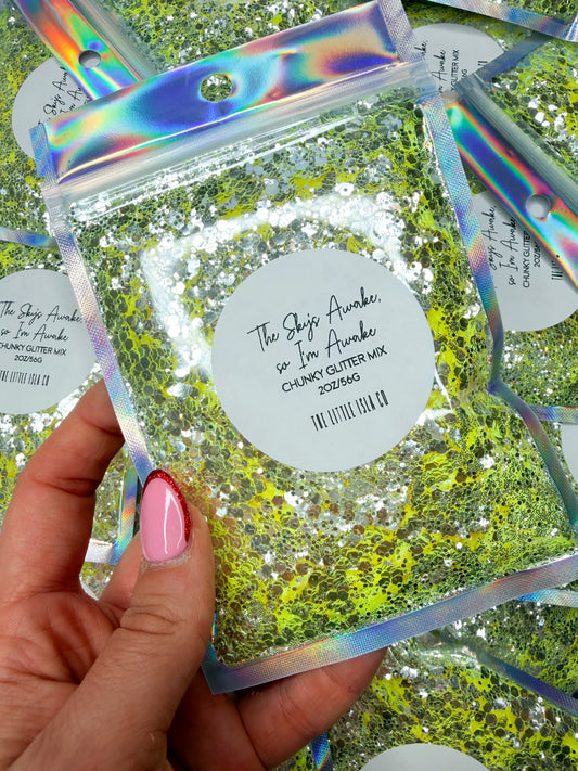 The Sky’s Awake, So I’m Awake - Chunky Glitter Mix - 2oz/56g Pack