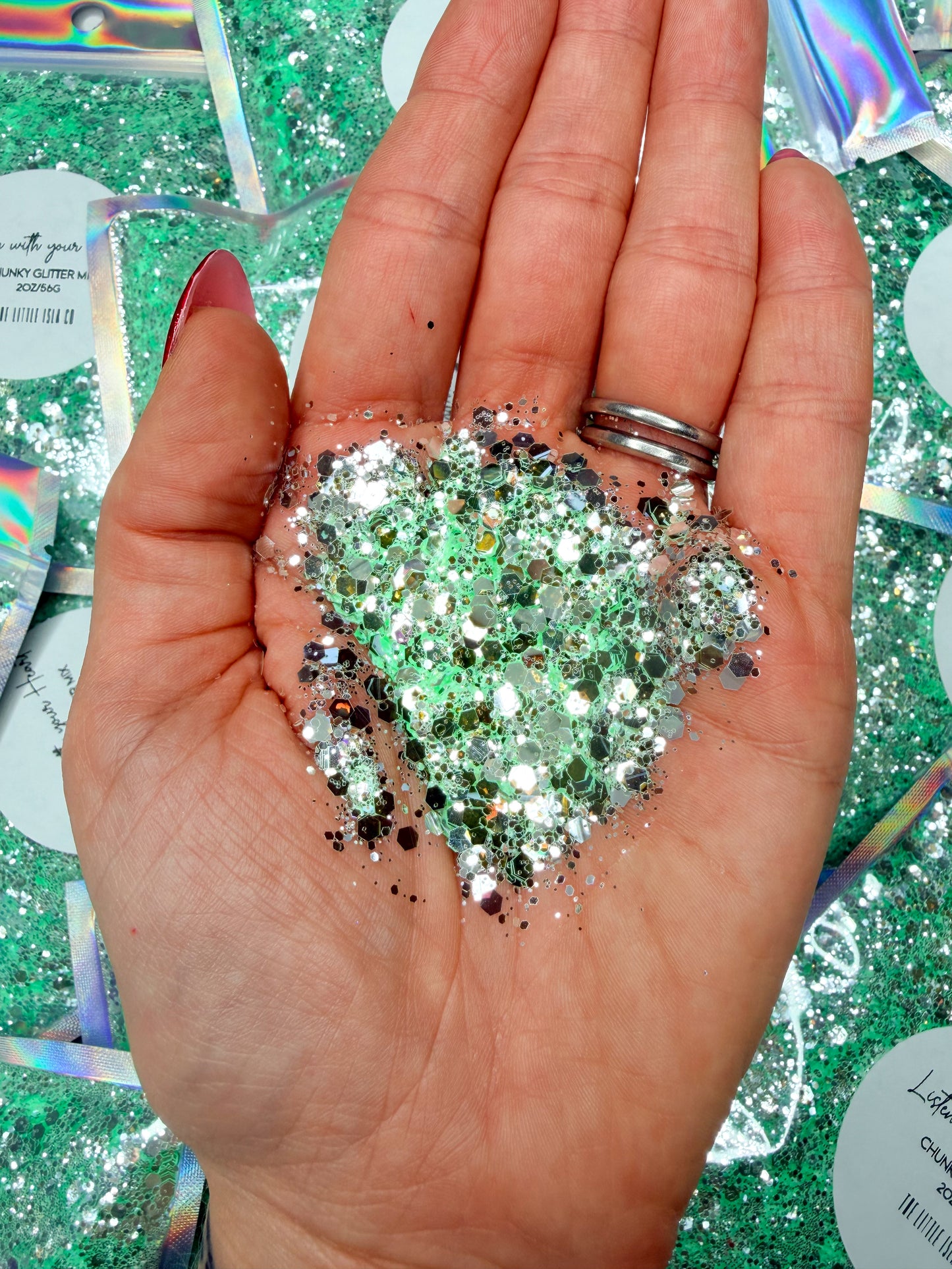Listen With Your Heart - Chunky Glitter Mix - 2oz/56g Pack