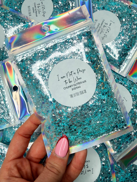 I am not a Prize to be Won - Chunky Glitter Mix - 2oz/56g Pack