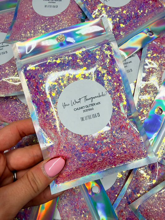 You Want Thingamabobs? I Got Plenty - Chunky Glitter Mix - 2oz/56g Pack