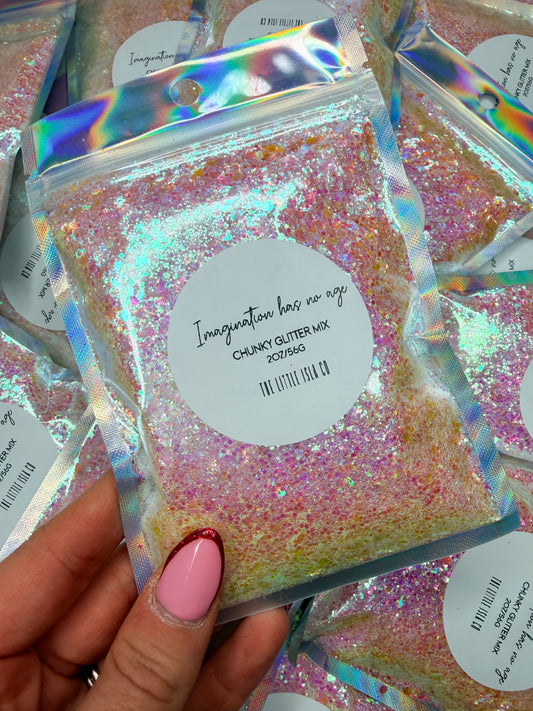 Imagination Has No Age - Chunky Glitter Mix - 2oz/56g Pack