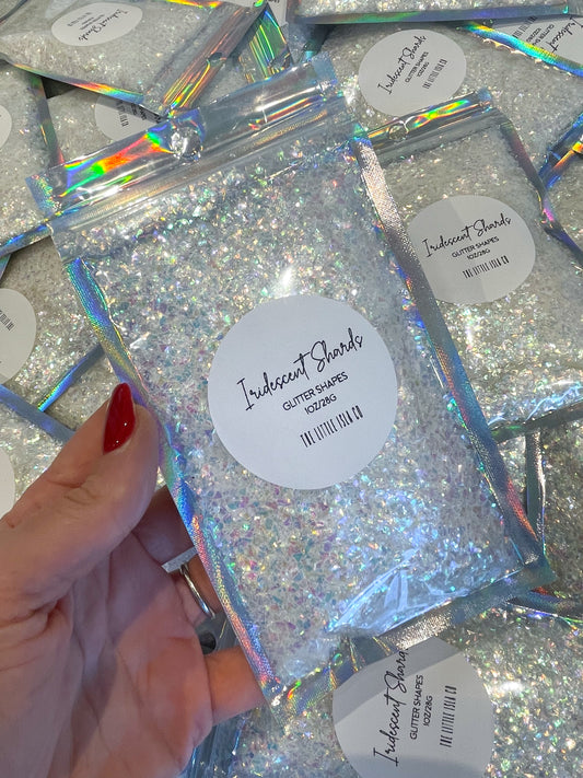 Iridescent Shards - Glitter Shapes - 1oz/28g Pack